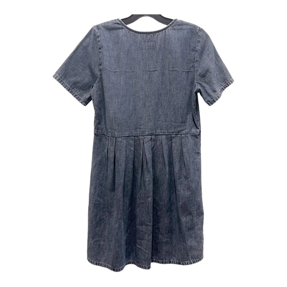 Current/Elliot The Perfect Babydoll Dress in Denim - Picture 2 of 5
